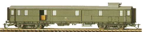 Fast Passenger Train baggage car (ex Pw4i-32)<br /><a href='images/pictures/Tillig/13823.jpg' target='_blank'>Full size image</a>
